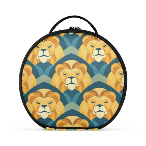 Kulturbeutel, vertikal, freistehend, Kosmetiktasche für Damen, mit verstellbaren Trennwänden, 27,9 cm von sanluoli