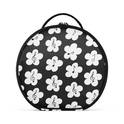 Kulturbeutel, vertikal, freistehend, Kosmetiktasche für Damen, mit verstellbaren Trennwänden, 27,9 cm von sanluoli