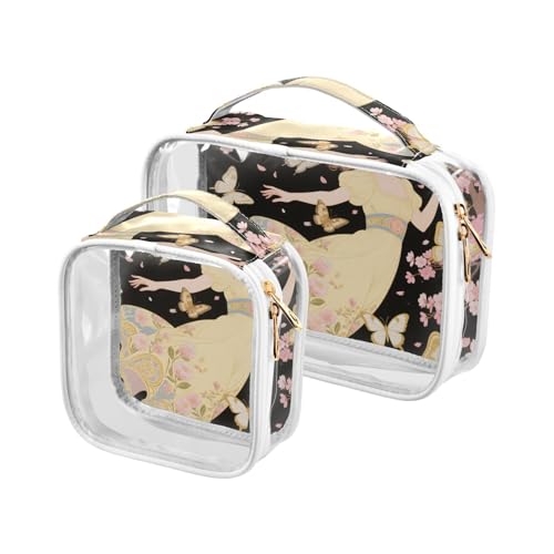 Kulturbeutel für Herren, japanische Blume, TSA-geprüft, wasserabweisend, Make-up-Tasche, Organizer, Reisezubehör Kulturbeutel für Herren, japanische Blume, TSA-geprüft, wasserabweisend, Make-up-Tasche, Organizer, Reisezubehör von sanluoli