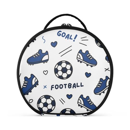 Kulturbeutel mit Fächern und Griff, Portabloiletry Bag für Damen, mit verstellbaren Trennwänden, 27,9 cm von sanluoli