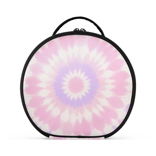 Kulturbeutel mit Fächern und Griff, Reißverschluss, Kosmetiktasche für Damen, Reisen, mit verstellbaren Trennwänden, 27,9 cm von sanluoli