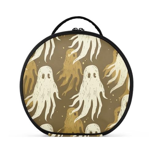 Kulturbeutel mit Fächern und Griff, leichte Kosmetiktasche für Damen, Reisen, mit verstellbaren Trennwänden, 27,9 cm Kulturbeutel mit Fächern und Griff, leichte Kosmetiktasche für Damen, Reisen, mit verstellbaren Trennwänden, 27,9 cm von sanluoli