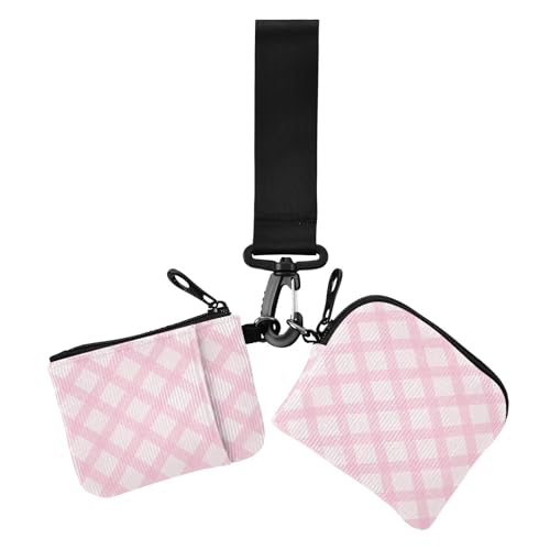 Light Lovely Peach Damen Münztaschen Kartenhalter Kompakte Größe Geld Organizer mit Schlüsselanhänger für Arbeit Reisen 2 Packungen Light Lovely Peach Damen Münztaschen Kartenhalter Kompakte Größe Geld Organizer mit Schlüsselanhänger für Arbeit Reisen 2 Packungen von sanluoli