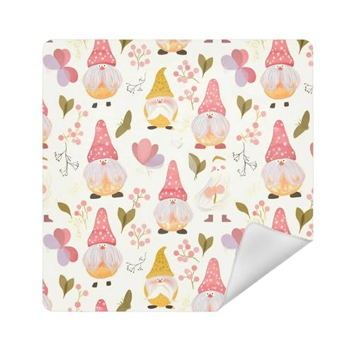 Make-up-Halter, Kamera-Objektivtuch, schützender Make-up-Organizer, 34 x 35 cm, Verpackung für Toilettenartikel, Niedlicher Zwerg mit Cartoon-Zwerg, 13.8x13.8in von sanluoli