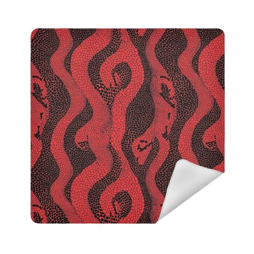 Make-up-Tasche, Kamera-Objektivtuch, selbstklebend, 34 x 35 cm, für Damen, 13.8x13.8in von sanluoli