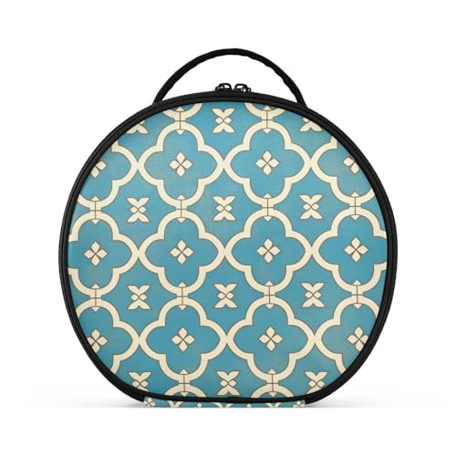 Make-up-Tasche, Reisegröße, Zubehör, wasserdichte Kosmetiktasche für Geldbörse, mit verstellbaren Trennwänden, 27,9 cm von sanluoli