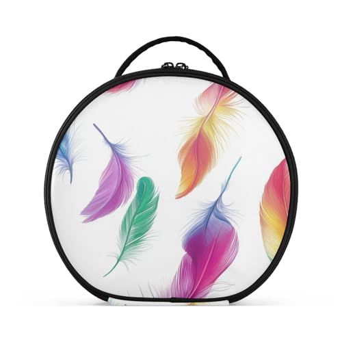 Make-up-Tasche, Reisegröße, Zubehör, wasserdichte Kulturtasche für Damen, mit verstellbaren Trennwänden, 27,9 cm von sanluoli