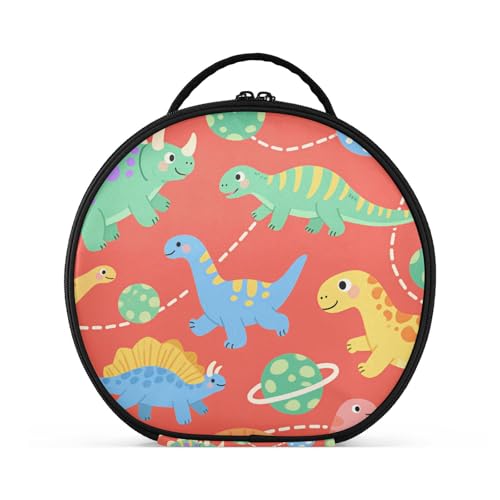 Make-up-Tasche, vertikal, freistehend, tragbar, Kosmetiktasche für Geldbörse, mit verstellbaren Trennwänden, 27,9 cm von sanluoli