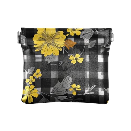 Michigan Geldbörse für Damen, PU-Leder, wasserdicht, Make-up-Tasche, Wechselgeldbörse für Mädchen, Damen, Schwarz Michigan Geldbörse für Damen, PU-Leder, wasserdicht, Make-up-Tasche, Wechselgeldbörse für Mädchen, Damen, Schwarz von sanluoli