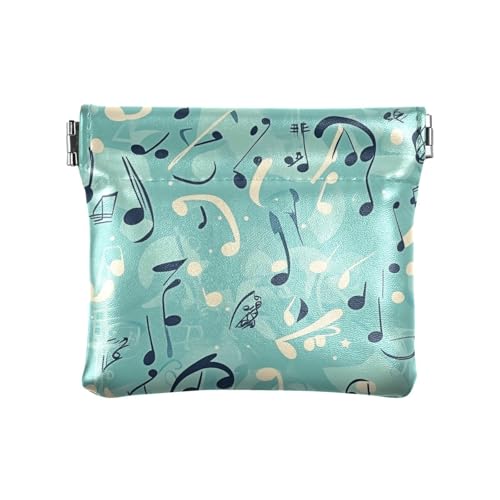Music Winter Blue Women PU Leather Coin Purse Cute Mini Cosmetic Case for Women Boys Girls Music Winter Blue Women PU Leather Coin Purse Cute Mini Cosmetic Case for Women Boys Girls von sanluoli