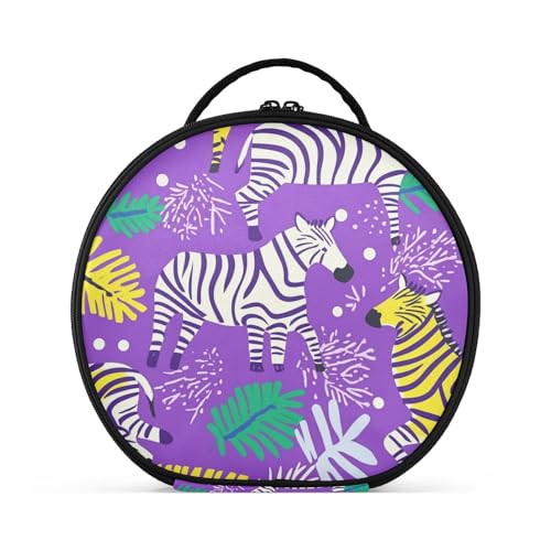 Reisetasche in Reisegröße, stilvolle Kosmetiktasche für Damen, mit verstellbaren Trennwänden, 27,9 cm von sanluoli