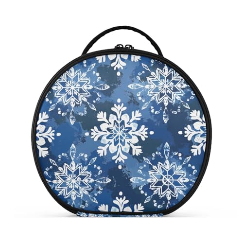 Reisetasche mit Fächern und Griff, Reißverschluss, Kosmetiktasche für Damen, mit verstellbaren Trennwänden, 27,9 cm Reisetasche mit Fächern und Griff, Reißverschluss, Kosmetiktasche für Damen, mit verstellbaren Trennwänden, 27,9 cm von sanluoli
