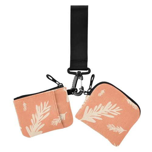 Shading Plant Leaves Orange Damen Kartenetuis Kleingeldhalter Klein Tragbar Damen Geld Organizer mit Reißverschlusstasche für den täglichen Gebrauch 2 Packungen Shading Plant Leaves Orange Damen Kartenetuis Kleingeldhalter Klein Tragbar Damen Geld Organizer mit Reißverschlusstasche für den täglichen Gebrauch 2 Packungen von sanluoli