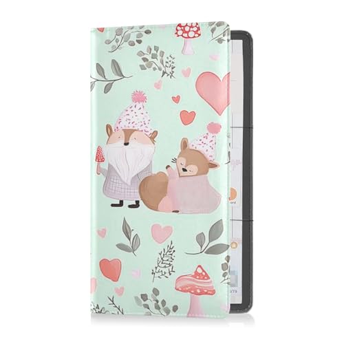 Simple Safari-Tier-Leder-Registrierungs- und Versicherungskartenhalter, Auto-Brieftasche, Organizer für Fahrer, Autobesitzer, Anhänger, Motorrad, Boot von sanluoli