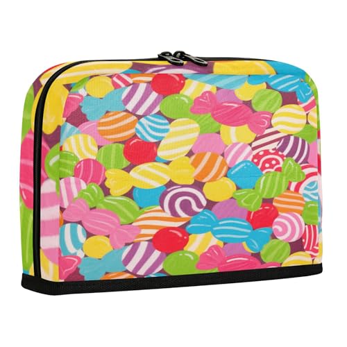 Stiftehalter, große Kapazität, Make-up-Tasche, weiche Schreibwaren, Stifte-Tasche für Studenten, Mittelschule, bunt, Cartoon, Süßigkeiten, Lebensmittel von sanluoli