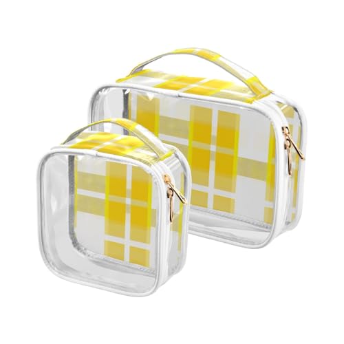 sanluoli 2 Stück transparente Valentinstags-Plaids kariert gelb Herren Toilettenartikel Reise TSA genehmigt tragbare Make-up-Organizer Tasche Rasur Essentials sanluoli 2 Stück transparente Valentinstags-Plaids kariert gelb Herren Toilettenartikel Reise TSA genehmigt tragbare Make-up-Organizer Tasche Rasur Essentials von sanluoli
