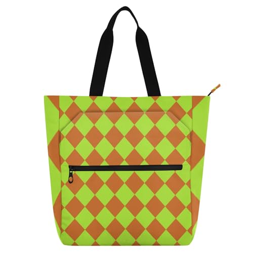 sanluoli Buffalo karierte Büchertasche für Kinder, Studenten, Erwachsene, Gothic, leicht, wiederverwendbar, mit Reißverschluss, für Schule, Einkaufen, Lebensmittel sanluoli Buffalo karierte Büchertasche für Kinder, Studenten, Erwachsene, Gothic, leicht, wiederverwendbar, mit Reißverschluss, für Schule, Einkaufen, Lebensmittel von sanluoli