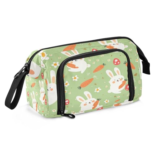 sanluoli Federmäppchen, großes Fassungsvermögen, niedliches Schulbedarf, tragbares Federmäppchen, Kosmetik, für Studenten, Elementar-, Ölgemälde, Gefühl, niedliche Katze von sanluoli