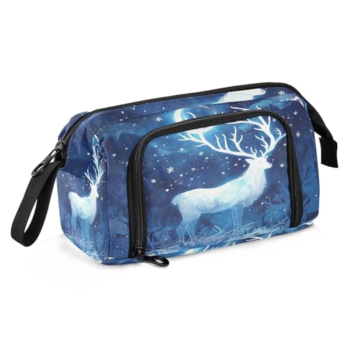 sanluoli Federmäppchen mit großem Fassungsvermögen, Federmäppchen mit Reißverschluss, Federmäppchen für Teenager, adrette Schulbedarf, Ölgemälde, Feeling Cute Cat von sanluoli