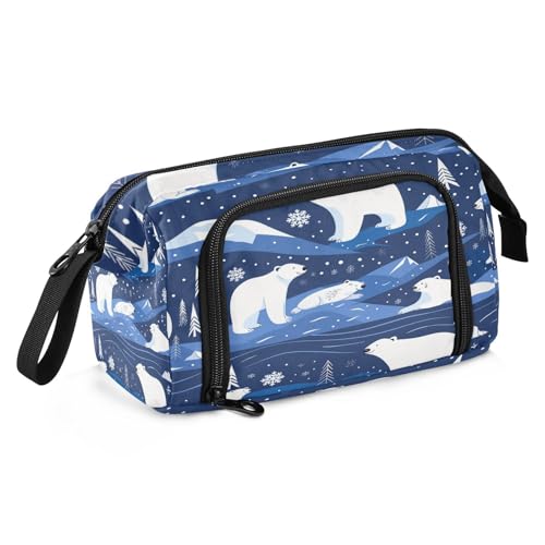 sanluoli Federmäppchen mit großem Fassungsvermögen, Federmäppchen mit Reißverschluss, Federmäppchen mit Reißverschluss, für Krankenschwestern, Ölgemälde, Feeling Cute Cat von sanluoli