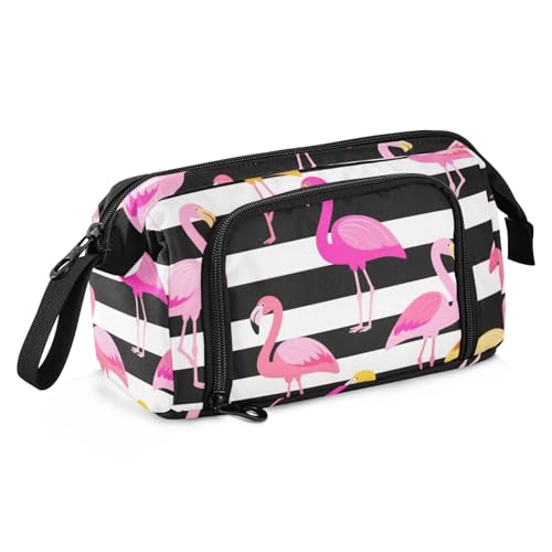 sanluoli Federmäppchen mit großem Fassungsvermögen, leichtes Pinsel- und Federmäppchen für Studenten, adrette Schulbedarf, Ölgemälde, Feeling Cute Cat von sanluoli