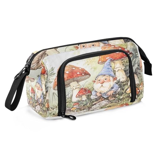 sanluoli Federmäppchen mit großem Fassungsvermögen, niedliches Federmäppchen mit Schlitz, Federmäppchen, Kosmetik, für Lehrer, College, Ölgemälde, Feeling Cute Cat von sanluoli