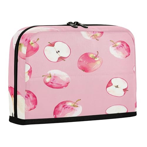 sanluoli Federmäppchen mit großem Fassungsvermögen, weicher Schreibwaren-Organizer für adrette College, niedliches Cartoon, Pfirsichfrucht von sanluoli
