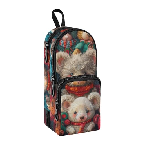 sanluoli Frohe Weihnachten Fancy Rat Nylon 3 Fächer Große Federmäppchen Große Kapazität Federmäppchen für College Schreibwaren Organizer für Mädchen Elementary 1600ml sanluoli Frohe Weihnachten Fancy Rat Nylon 3 Fächer Große Federmäppchen Große Kapazität Federmäppchen für College Schreibwaren Organizer für Mädchen Elementary 1600ml von sanluoli