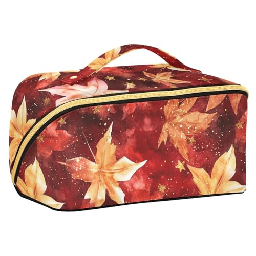 sanluoli Glitzernde Safari-Kosmetiktasche mit Trennwänden, stilvolle Reise-Kosmetiktasche für Damen, Reisegröße, Zubehör von sanluoli