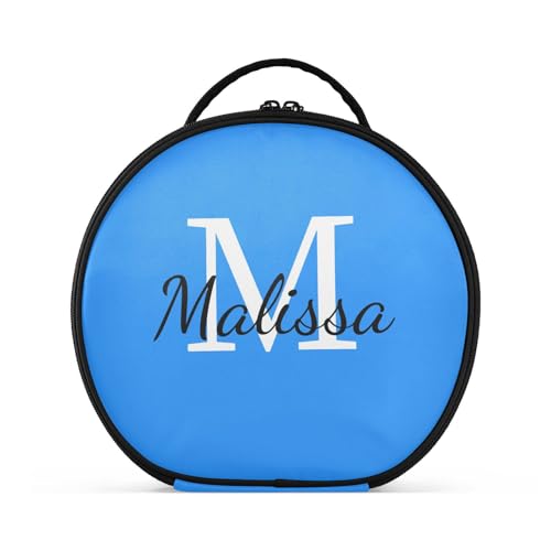 sanluoli Individuelle Make-up-Taschen mit Fächern und Griff, stilvolle personalisierte Reisetasche für Damen, mit verstellbaren Trennwänden, 27,9 cm sanluoli Individuelle Make-up-Taschen mit Fächern und Griff, stilvolle personalisierte Reisetasche für Damen, mit verstellbaren Trennwänden, 27,9 cm von sanluoli