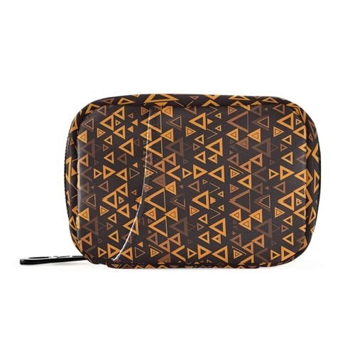 sanluoli Medizinische Tasche im Vintage-Stil, dreieckig, mit abnehmbaren Fächern, praktischer Organizer für Medikamente, Schwarz sanluoli Medizinische Tasche im Vintage-Stil, dreieckig, mit abnehmbaren Fächern, praktischer Organizer für Medikamente, Schwarz von sanluoli