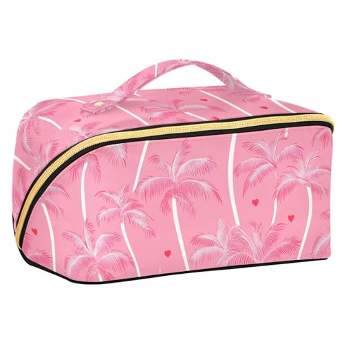 sanluoli Palm Tree Anime Valentinstag Reisetasche mit Trennwänden, stilvolle Kosmetiktasche für Damen, Reisegröße, Zubehör sanluoli Palm Tree Anime Valentinstag Reisetasche mit Trennwänden, stilvolle Kosmetiktasche für Damen, Reisegröße, Zubehör von sanluoli