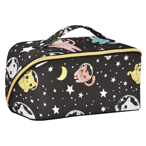 sanluoli Schwarze Reisetasche mit Trennwänden, leicht, für Damen, vertikal, freistehend von sanluoli