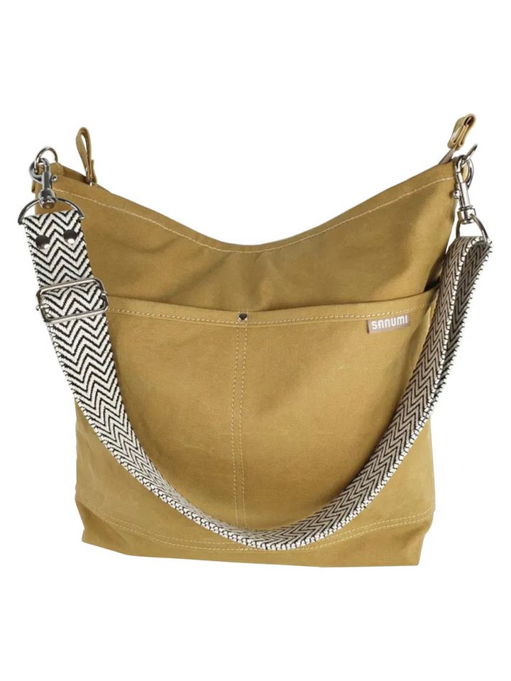 sanumi Umhängetasche Canvas Hobobag von sanumi