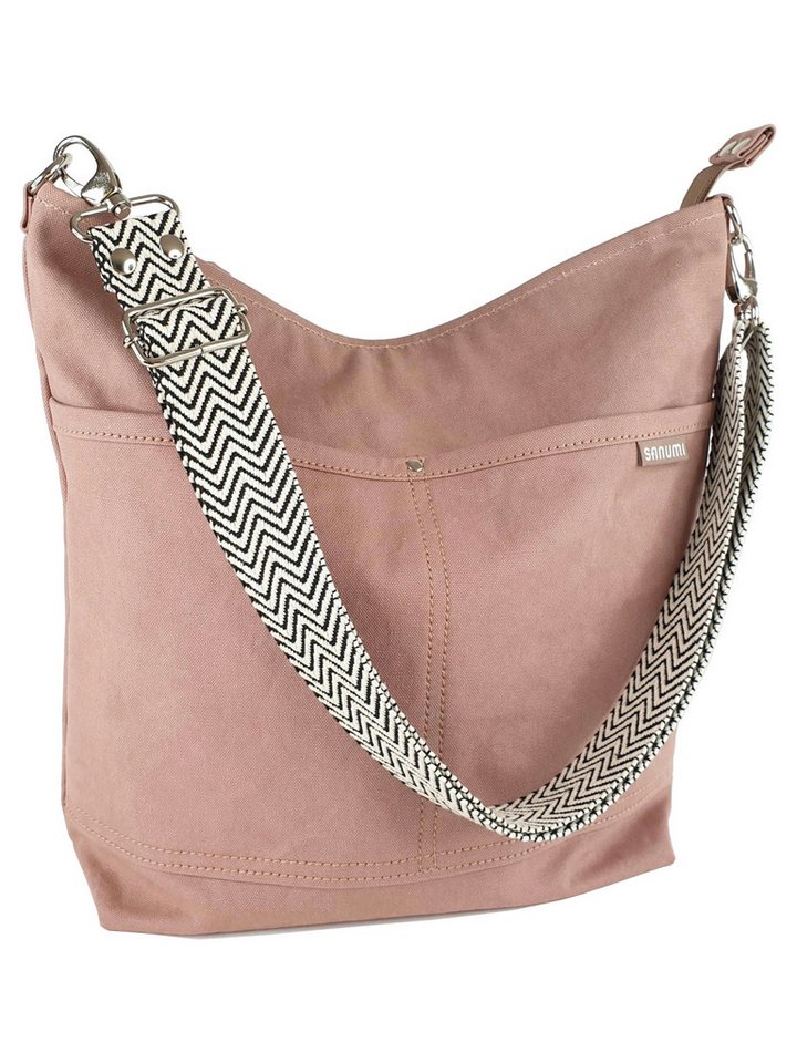 sanumi Umhängetasche Canvas Hobobag von sanumi