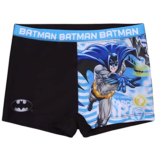 Batman Badehose Badeshorts für Jungen, schwarz 8-9 Jahre von sarcia.eu