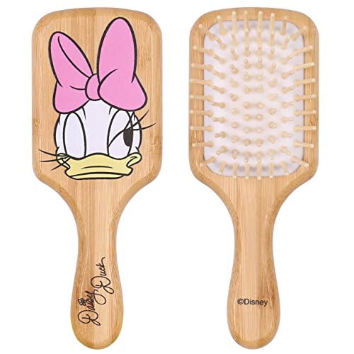 Disney Daisy Haarbürste klein, für Kinder, aus Holz von sarcia.eu