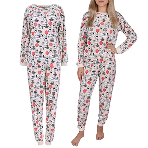 Disney Pu der Bär Pyjama/Schlafanzug, zweiteilig, beigefarben, für Damen L von sarcia.eu