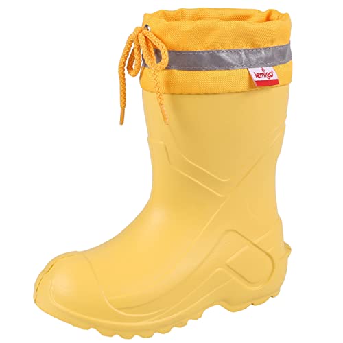 Gelbe Gummistiefel/Regenstiefel für Kinder CAMP 762 LEMIGO 34-35 EU / 2-2.5 UK von sarcia.eu