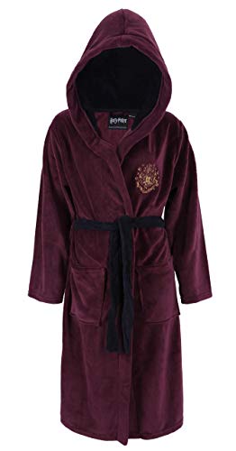 Harry Potter Hogwarts Herren Kapuzen-Bademantel Morgenmantel Saunamantel Large/X-Large von sarcia.eu