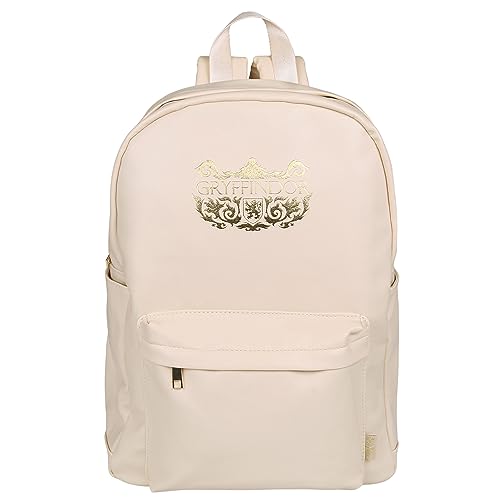 Harry Potter Hogwarts beige Damen-Rucksack, Öko-Leder von sarcia.eu