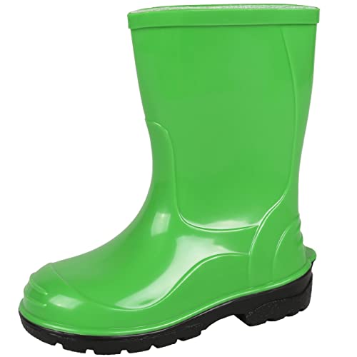 Hellgrüne Gummistiefel Regenstiefel Regenschuhe für Kinder wasserfest bequem OLI LEMIGO 21 EU von sarcia.eu