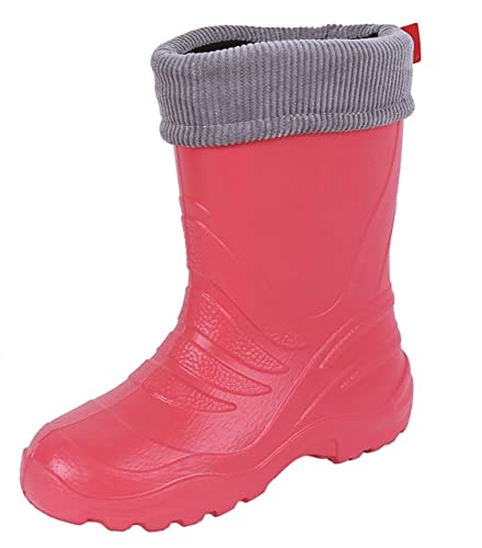 Korallenrote Regenstiefel/Gummistiefel für Kinder TERMIX LEMIGO 36/37 EU von sarcia.eu