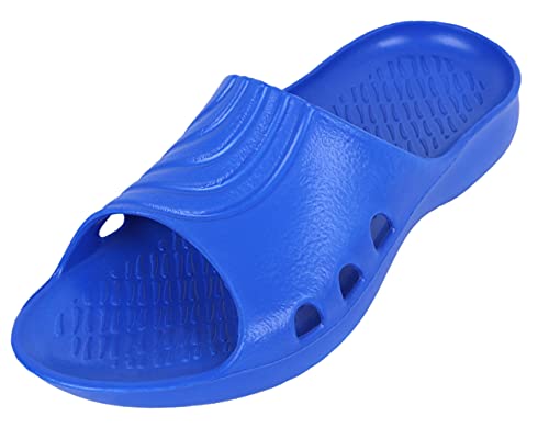 Kornblumenfarbene Badelatschen Badeschuhe Flip-Flops Hausschuhe für Kinder fest superleicht rutschfest BAMBINO LEMIGO 24/25 EU 7-7,5 UK von sarcia.eu