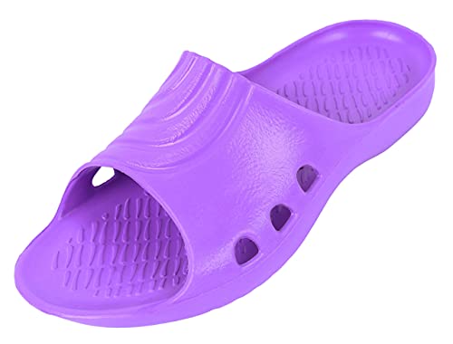 Lilafarbene Badelatschen Badeschuhe Flip-Flops Hausschuhe für Kinder fest superleicht rutschfest Bambino LEMIGO 26/27 EU 8/9 von sarcia.eu