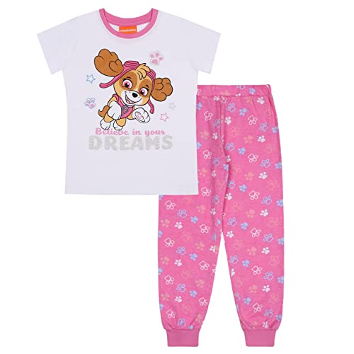 PAW Patrol Skye,Kurzarm-Pyjama für Mädchen, Baumwoll-Pyjama 7-8 Jahre von sarcia.eu