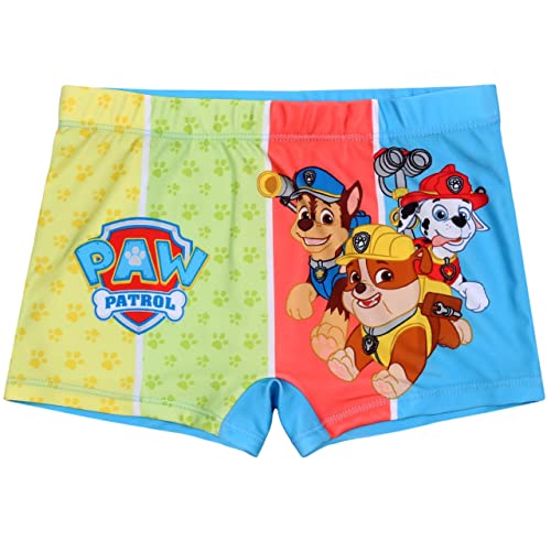 Paw Patrol Jungen Badehose/Boxershorts, farbenfrohe Badehose 5-6 Jahre von sarcia.eu