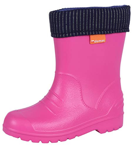 Pinke, gefütterte Gummistiefel für Kinder DINO F2 Demar 26/27 EU von sarcia.eu