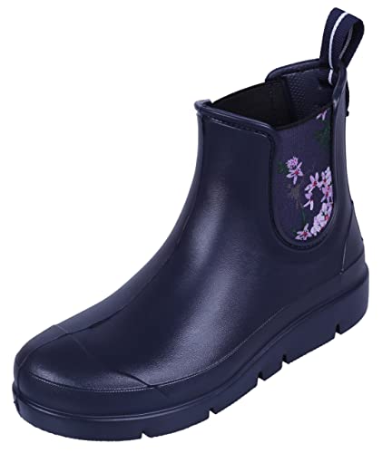 STELLA dunkelblaue kurze Gummistiefel für Damen Lemigo 37 EU von sarcia.eu