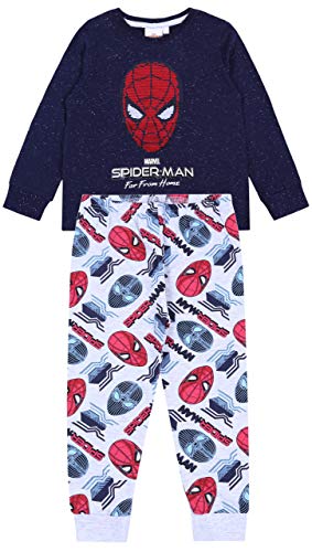 sarcia.eu 2X grau-marinefarbener Pyjama Spider-Man 3-4 Jahre von sarcia.eu